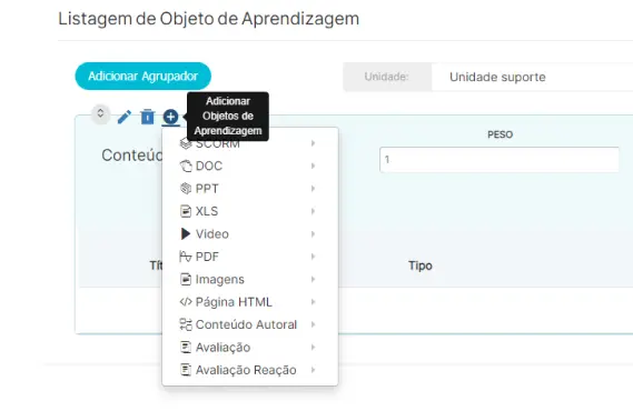 Ferramenta Trek do LMS da Sistema Escudo