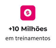 Mais de 10 milhões em treinamentos