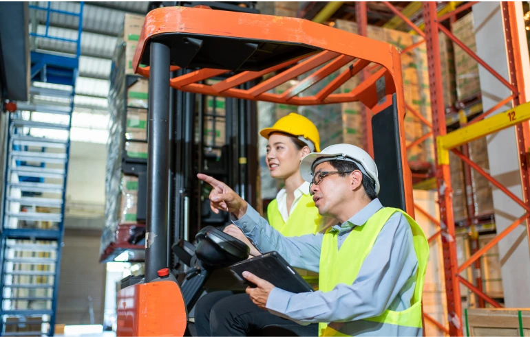 Segurança no Trabalho com Empilhadeiras