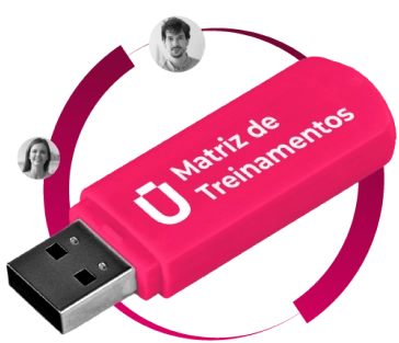 Matriz de treinamentos personalizável da Escudo